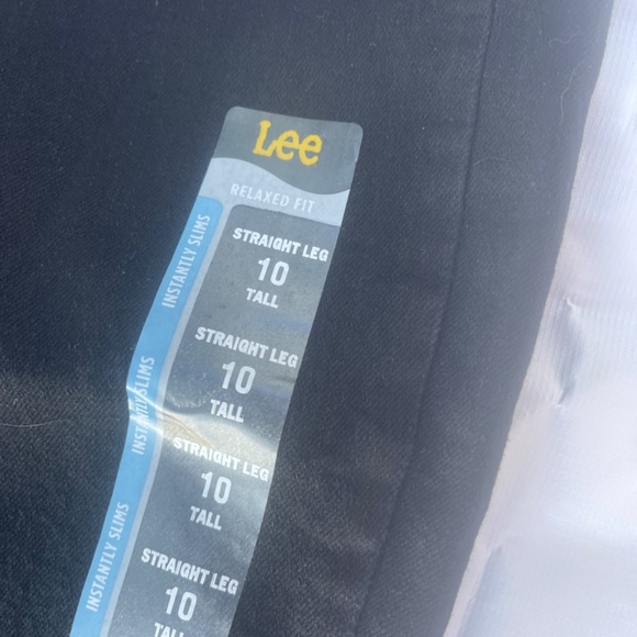 LEE Black Straight Leg Jeans - Picture 3 of 3